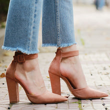 Load image into Gallery viewer, 2019 Sexy Classic High Heels Women's Sandals Summer Shoes Ladies Strappy Pumps Platform Heels Woman Ankle Strap Shoes